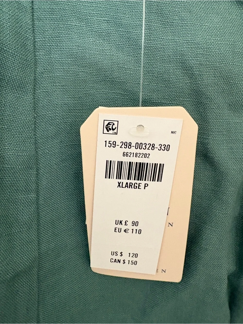 Abercrombie & Fitch Premium Linen High-Neck Maxi Dress
